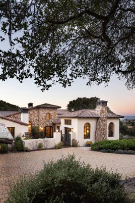 Backyard, Exterior, Facade, Mediterranean