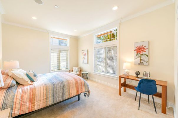 Bedroom, Home Office, Interior, Recessed Lighting