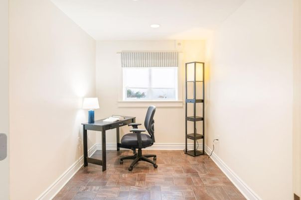 Home Office, Interior, Recessed Lighting