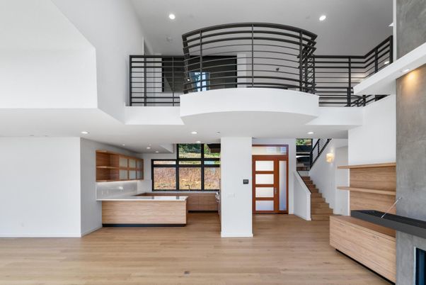 Interior, Recessed Lighting, Wood Texture Flooring