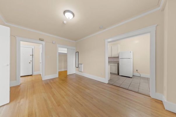 Empty room, Interior, Kitchen, Wood Texture Flooring