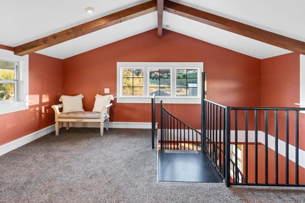 Interior, Recessed Lighting, Wooden Beams