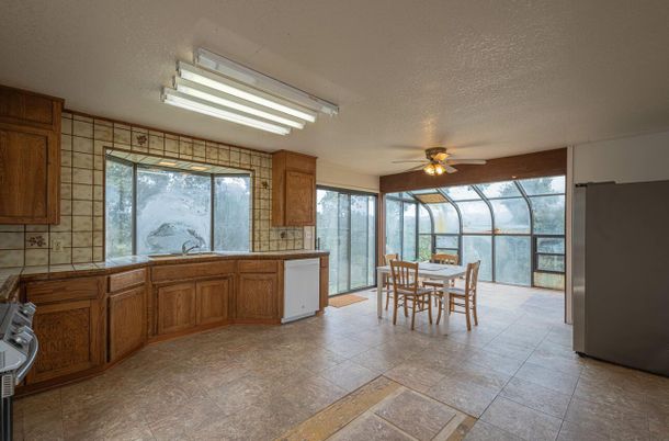 Dining room, Interior, Kitchen