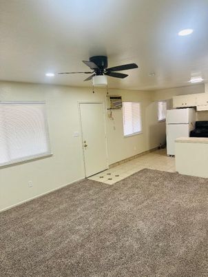 Empty room, Interior, Kitchen, Recessed Lighting