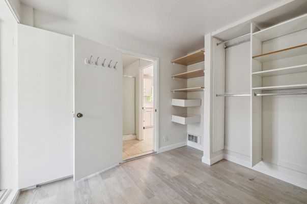 Interior, Walk-in Closets, Wood Texture Flooring