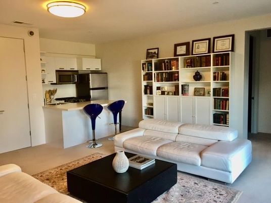 Interior, Kitchen, Living room, Stainless Steel Appliances