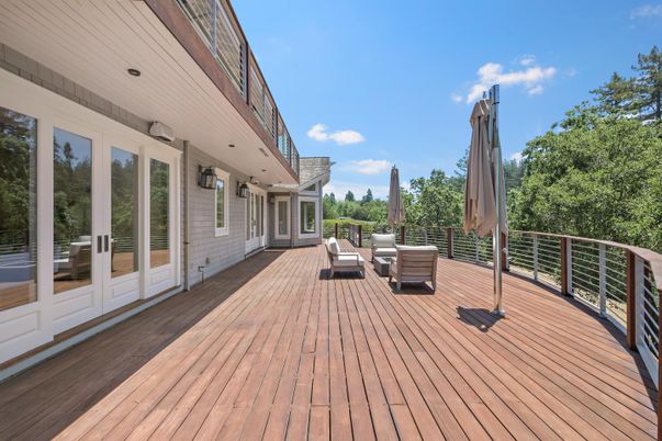 Exterior, Wood Texture Flooring