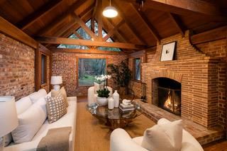 Fireplace, Interior, Living room, Stone Walls, Wooden Beams, Wooden Ceilings