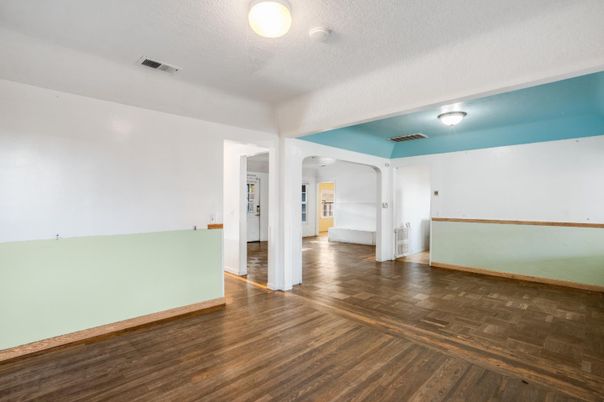 Empty room, Interior, Wood Texture Flooring