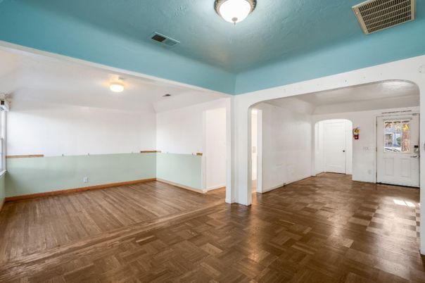 Empty room, Interior, Wood Texture Flooring