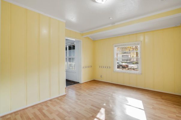Empty room, Interior, Wood Texture Flooring