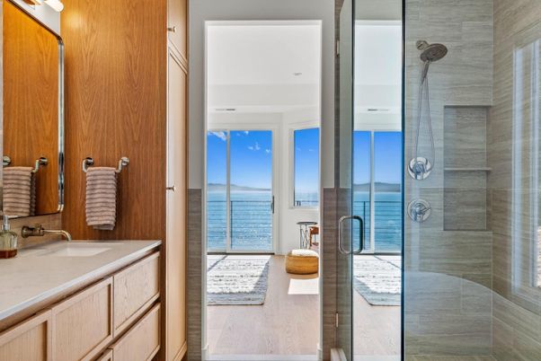 Bathroom, Glass Shower, Interior, Water