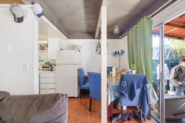 Dining room, Interior, Wood Texture Flooring