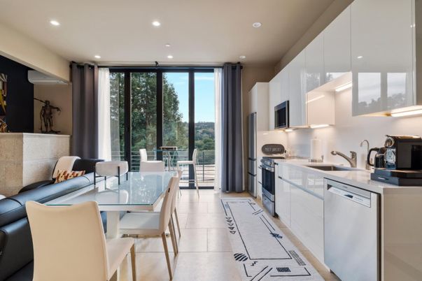 Dining room, Interior, Kitchen, Recessed Lighting