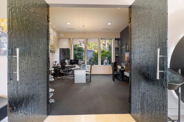 Home Office, Interior, Recessed Lighting