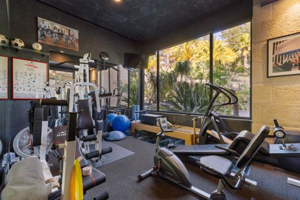 Fitness Equipment, Gym, Interior, Recessed Lighting