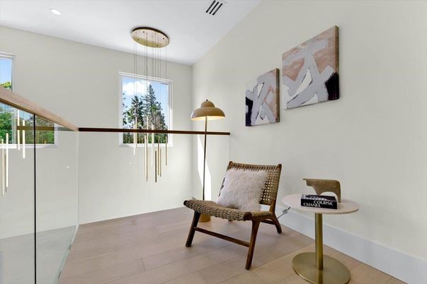 Interior, Pendant Lights, Recessed Lighting, Wood Texture Flooring