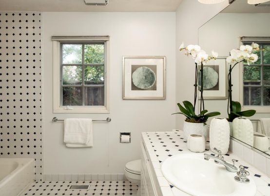 Bathroom, Interior, Tile Countertops