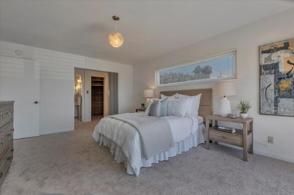 Bedroom, Interior, Pendant Lights