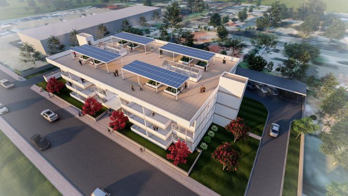 Exterior, Drone