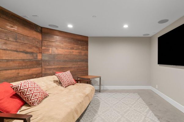 Interior, Recessed Lighting, Wooden Walls