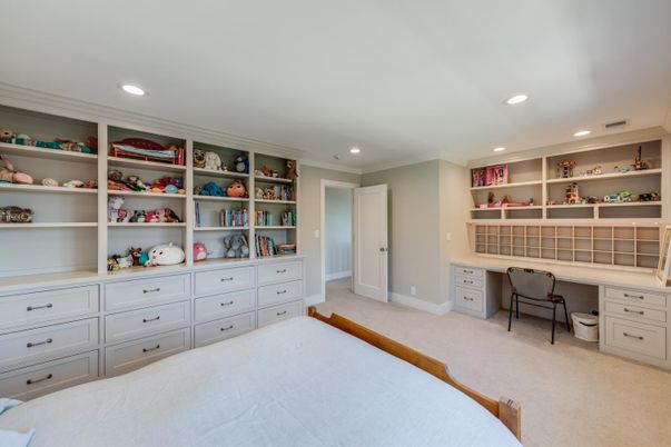 Home Office, Interior, Recessed Lighting