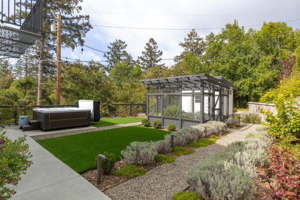 Backyard, Exterior, Hot Tub