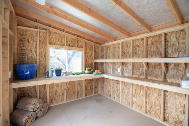 Interior, Wooden Beams, Wooden Walls