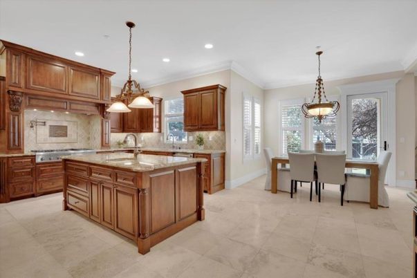 Dining room, Interior, Kitchen, Pendant Lights, Recessed Lighting