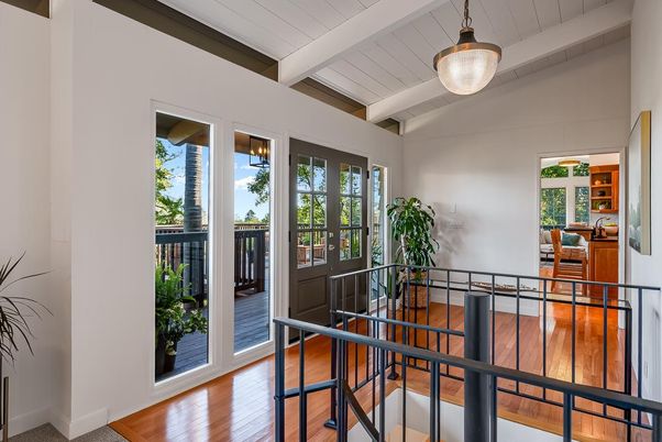 Interior, Pendant Lights, Wood Texture Flooring