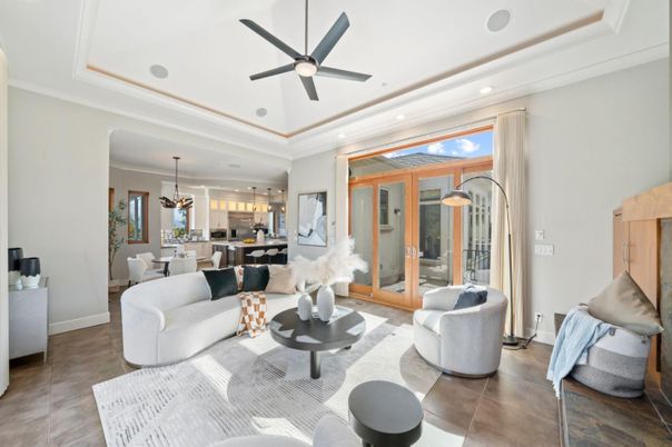 Dining room, Interior, Kitchen, Living room, Pendant Lights, Recessed Lighting