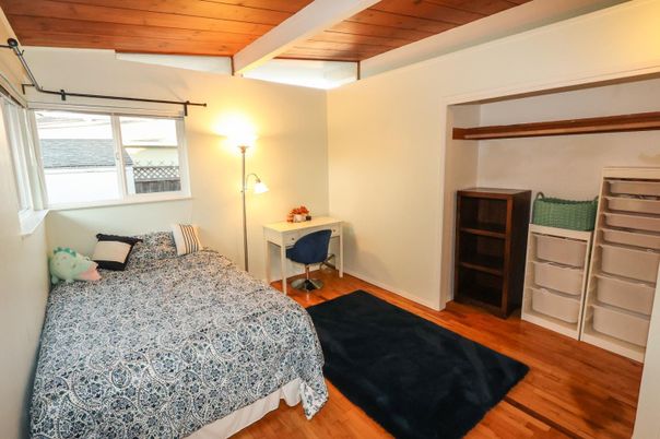 Bedroom, Interior, Wooden Ceilings, Wood Texture Flooring
