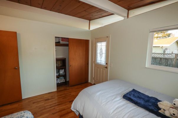 Bedroom, Interior, Wooden Ceilings, Wood Texture Flooring