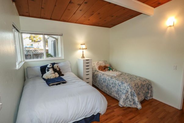Bedroom, Interior, Wooden Ceilings, Wood Texture Flooring