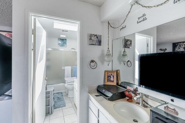 Bathroom, Dual Sink Vanities, Glass Shower, Interior