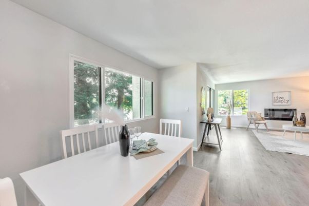 Dining room, Interior, Living room, Wood Texture Flooring