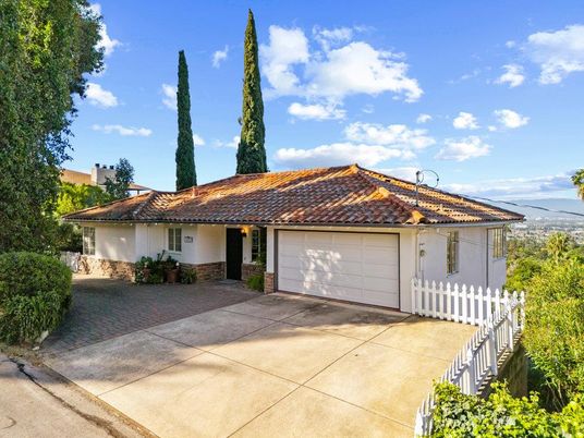 Attached, Backyard, Exterior, Facade, Spanish Mediterranean
