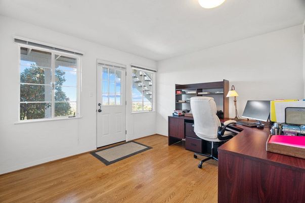 Home Office, Interior, Wood Texture Flooring