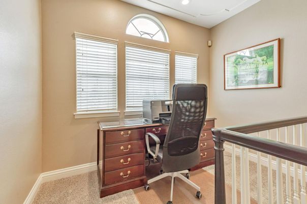 Home Office, Interior, Recessed Lighting