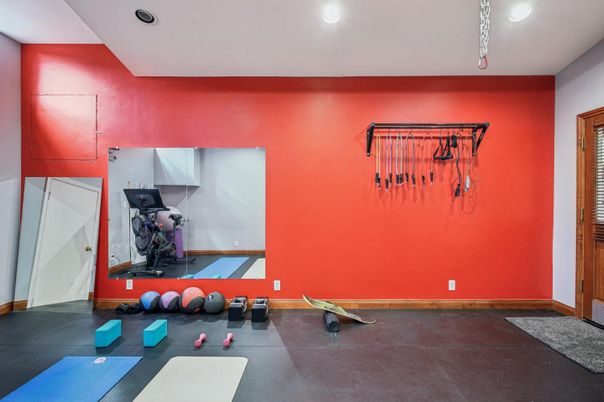 Fitness Equipment, Interior, Recessed Lighting