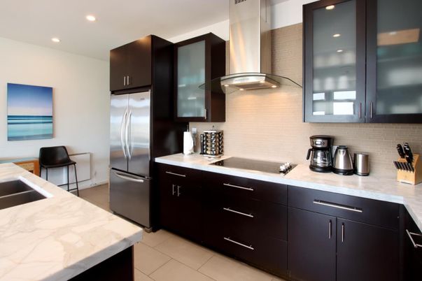 Interior, Kitchen, Recessed Lighting, Stainless Steel Appliances