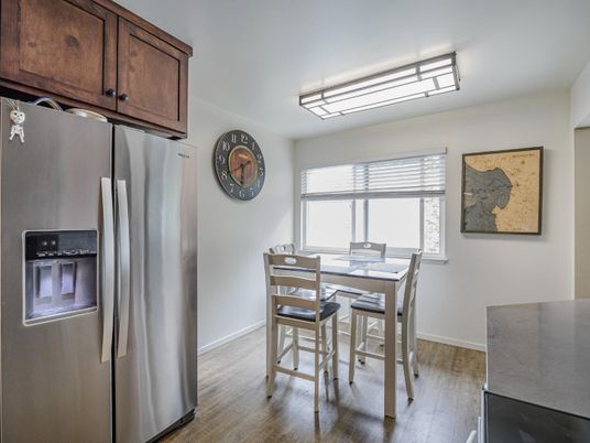 Dining room, Interior, Kitchen, Wood Texture Flooring