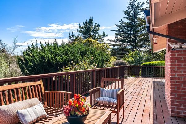 Exterior, Wood Texture Flooring