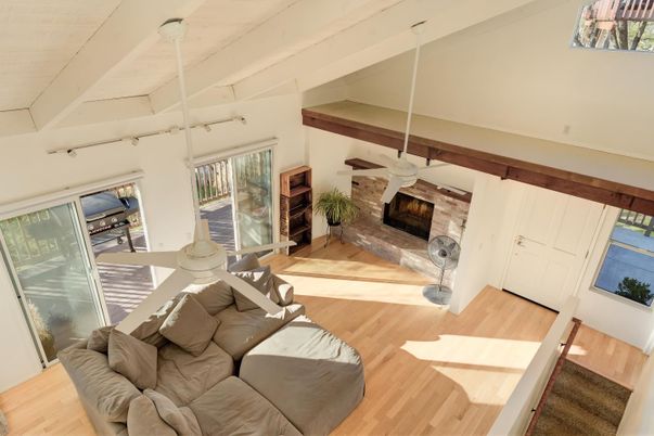 Dining room, Fireplace, Interior, Living room, Wood Texture Flooring
