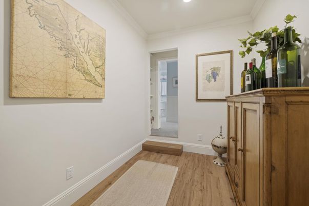 Interior, Recessed Lighting, Wood Texture Flooring