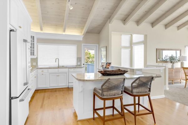 Dining room, Interior, Kitchen, Wooden Ceilings, Wood Texture Flooring