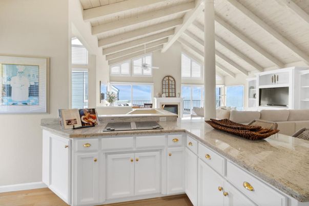Fireplace, Interior, Kitchen, Living room, Wooden Beams, Wooden Ceilings, Wood Texture Flooring