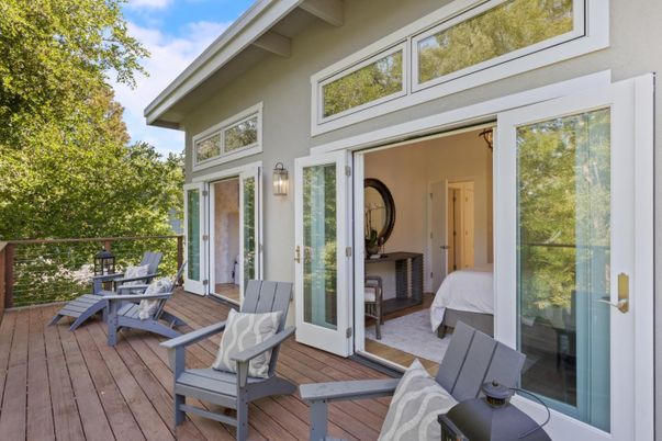 Exterior, Wood Texture Flooring