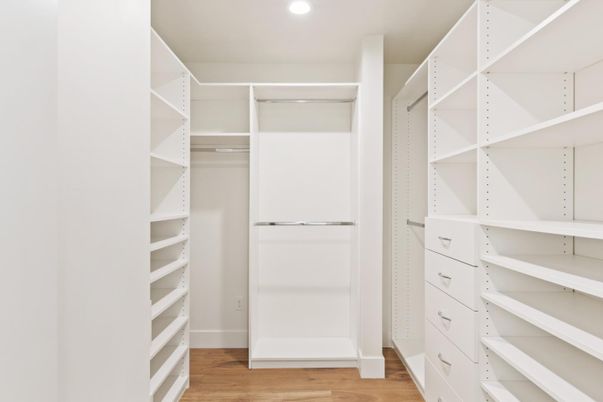 Interior, Recessed Lighting, Walk-in Closets, Wood Texture Flooring