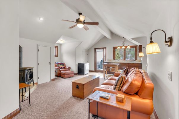 Fireplace, Interior, Living room, Pendant Lights, Recessed Lighting